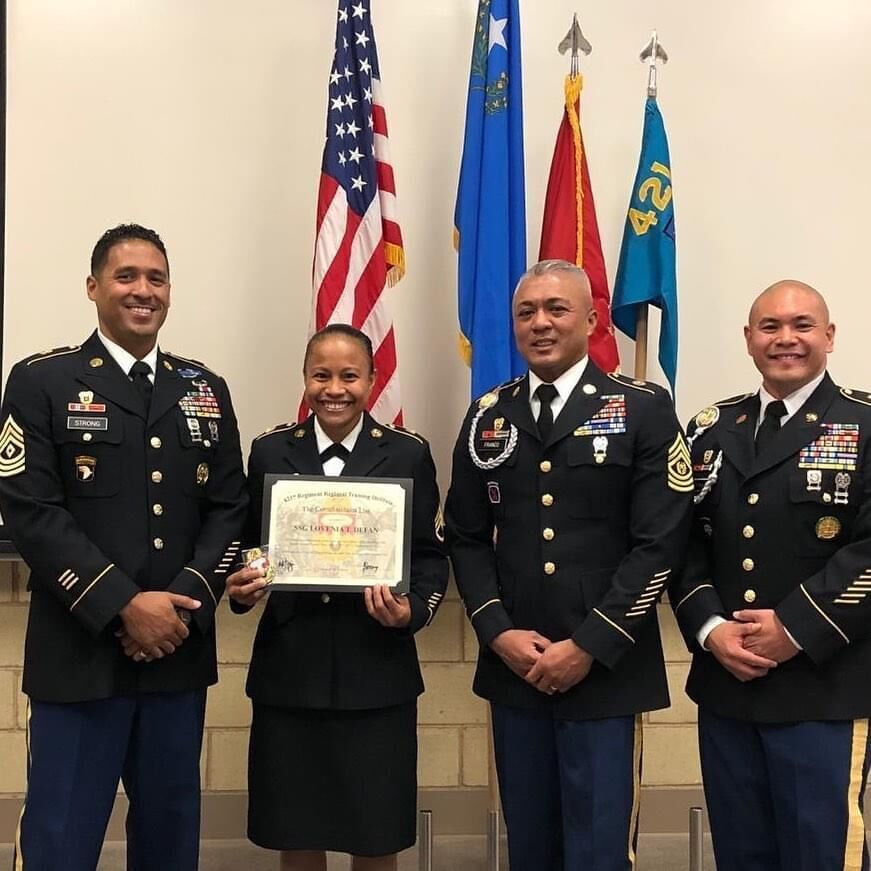 Defan graduates leaders course, makes Commandants List